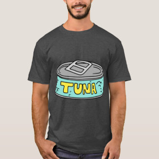Tonfiskburk vintage vän familj t shirt