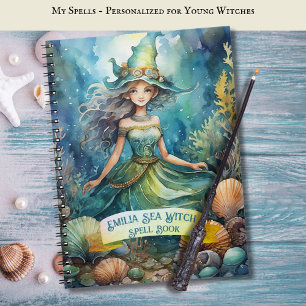 Tonfiskets havsvik Spådomar Bok Grimoire Anteckningsbok