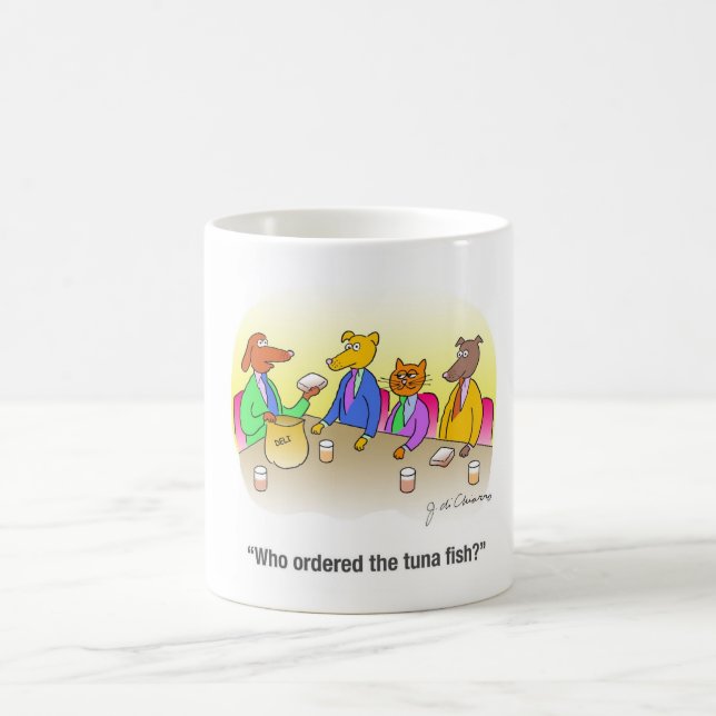 Tonfiskfisk Kaffemugg (Center)