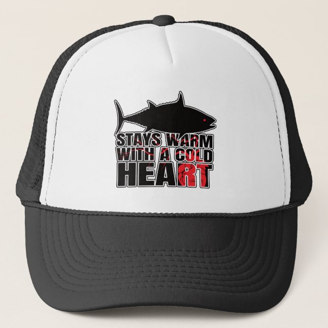 Tonfiskfisk - marin Geek Keps (Framsida)