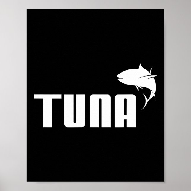 Tonfiskfiske efter tonfisk (Tonfisk blåfenad tonfi Poster (Framsidan)