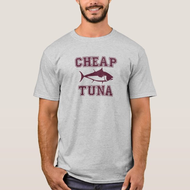 Tonfiskfiske T-shirt (Framsida)