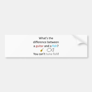 Tonfiskfiskskämt Bildekal