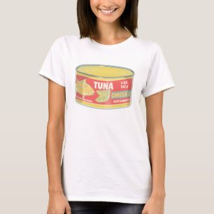 Tonfisksläpredskap för tonfiskkonserver t shirt