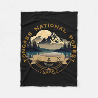 Tong National Forest Semesterkläder - Souvenir Fleecefilt