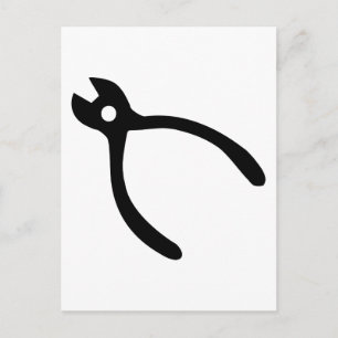 Tong - Plier Vykort