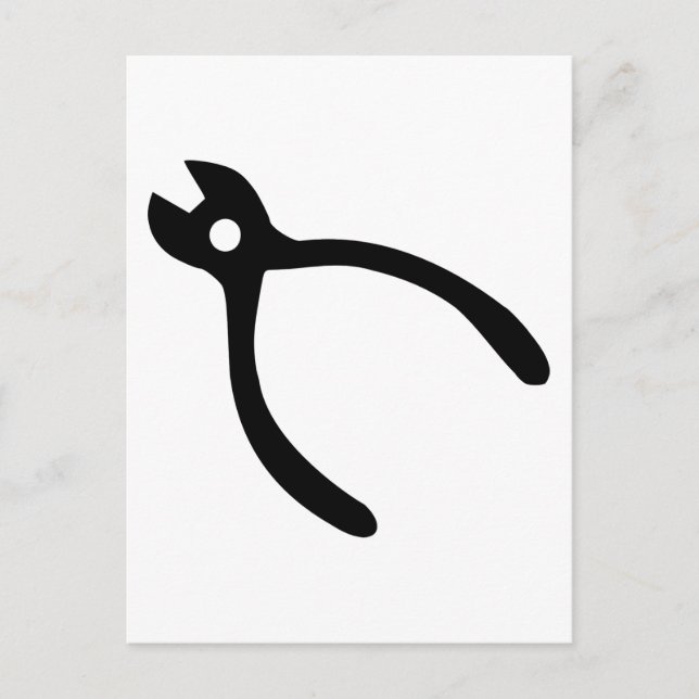 Tong - Plier Vykort (Framsida)