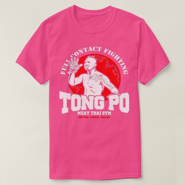 TONG PO MUAY THAI ACADEMY T SHIRT (Design framsida)