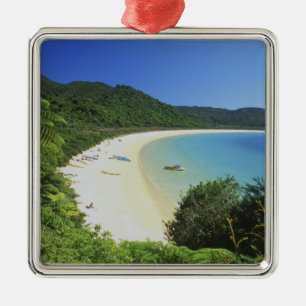Tonga Bay, Abel Tasman NP, Sydön, Nya Julgransprydnad Metall
