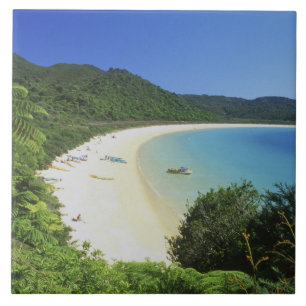 Tonga Bay, Abel Tasman NP, Sydön, Nya Kakelplatta