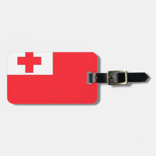 Tonga Flagga Bagagebricka