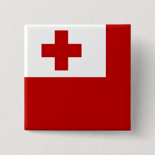Tonga Flagga Knapp