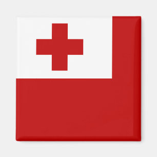 Tonga flagga magnet