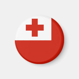 Tonga flagga magnet