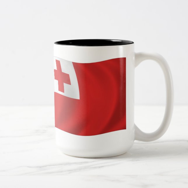 Tonga Flagga Mugg (Höger)