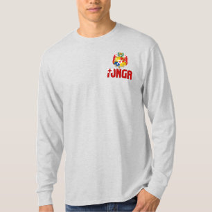 Tonga Flagga och Jacka av Arm Patriotic T Shirt