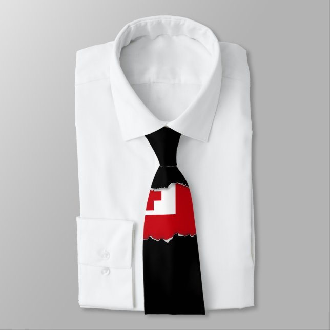 Tonga Flagga Slips (Bunden)