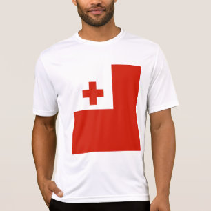 Tonga flagga t shirt