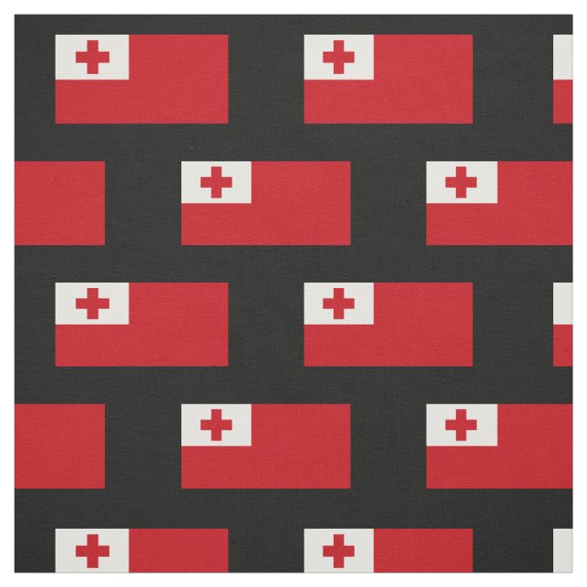 Tonga flagga tyg (Provkarta)