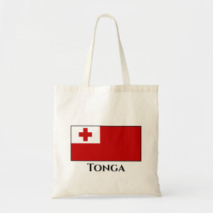 Tonga Flagga Tygkasse
