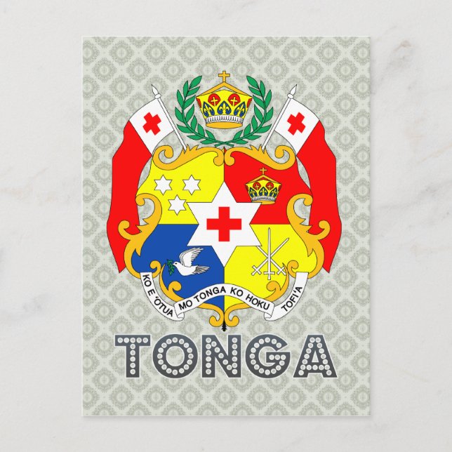Tonga Jackar av Arm Vykort (Framsida)