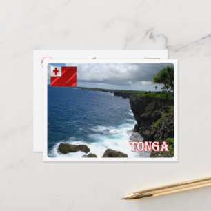 Tonga - Kustlinje - Vykort