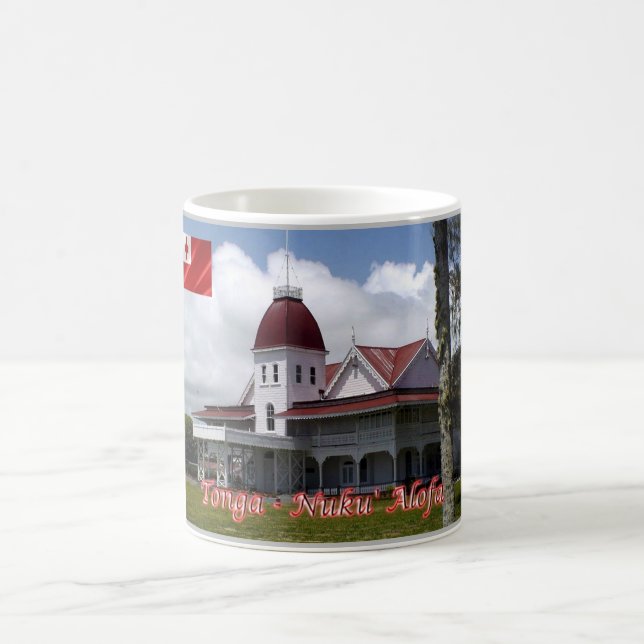 Tonga - Royal Palace - Kaffemugg (Center)