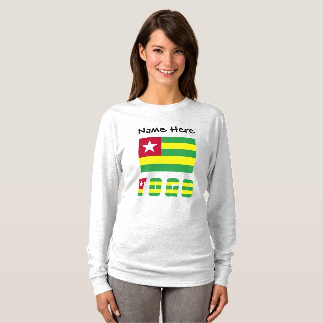 Tonga Tonganesiska Flash Personlig  T Shirt (Hel framsida)