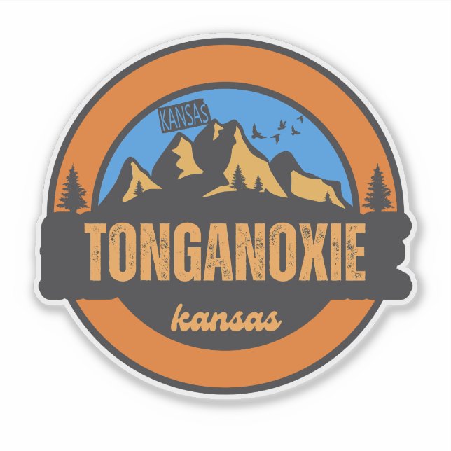 Tonganoxie, Kansas Klistermärken (Framsida)