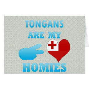 Tongans är mina Homier Hälsningskort