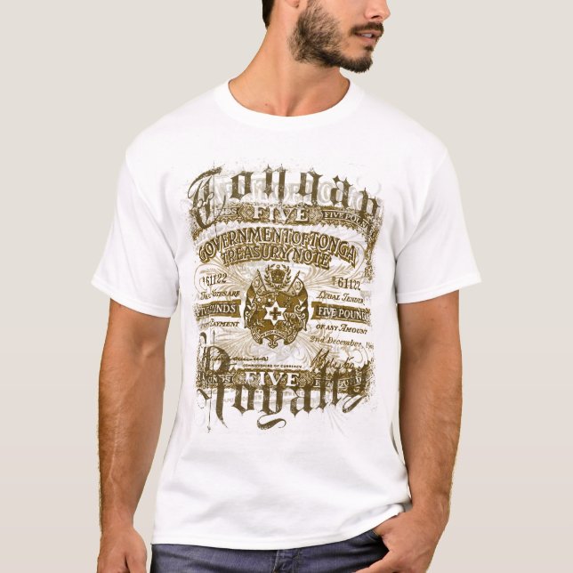 Tongansk royaltyvaluta tröja (Framsida)