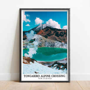 Tongariro Alpine Crossing Konst - Tongariro Tryck