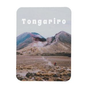 Tongariro nationalpark, Nya Zeeland Souvenir Magnet