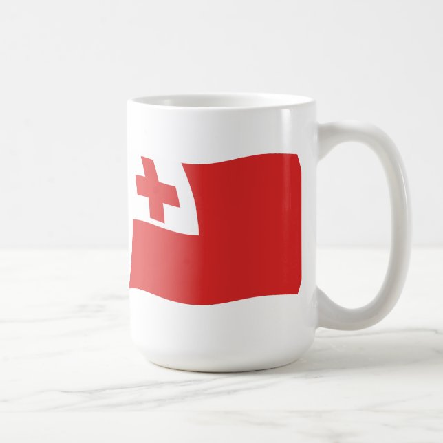 Tongas flaggmugg kaffemugg (Höger)