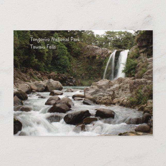 Tongoriro Park Vykort (Framsida)