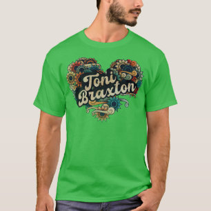 Toni Braxton VIGNETTE VINTAGE FÄRG T Shirt