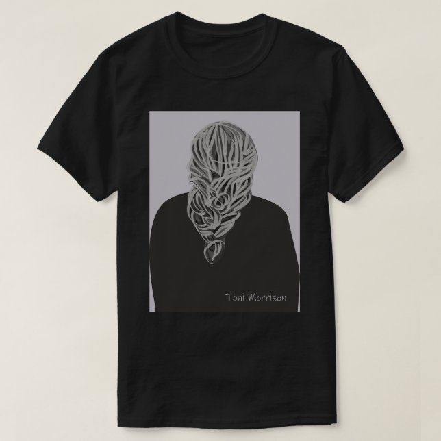 Toni Morrison art1 T Shirt (Design framsida)