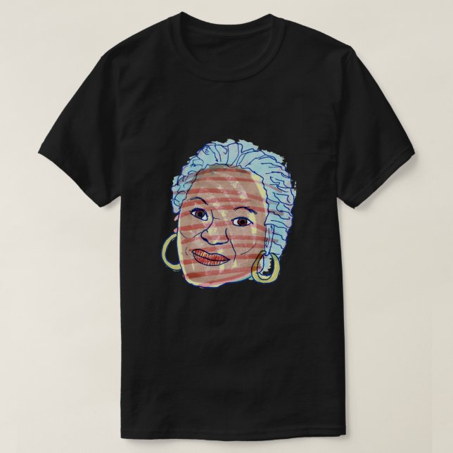 Toni Morrison Classic T-Shirt (Design framsida)