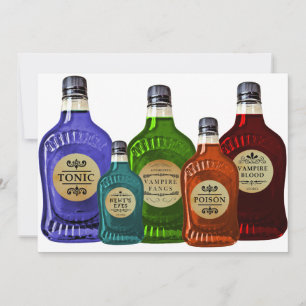 Tonic Vampire Blood Poison, inbjudan till magiska