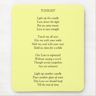 TONIGHT/Love Musmatta