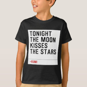 TONIGHT-THE-MOON-KISSES-THE-STARS TEE SHIRT