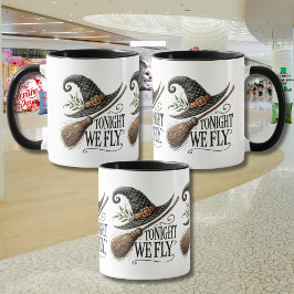 Tonight We Fly Halloween Mugg