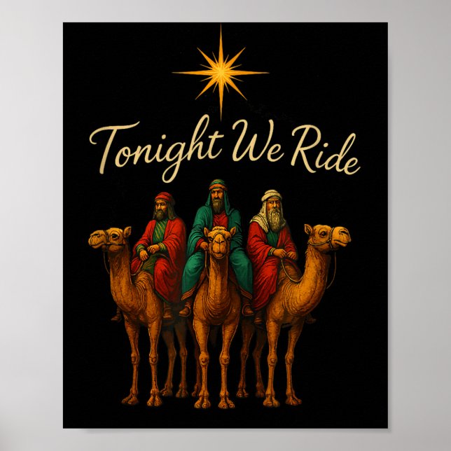 Tonight We Ride  Poster (Framsidan)