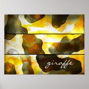 ToniGIRAFFE-utskrift Poster