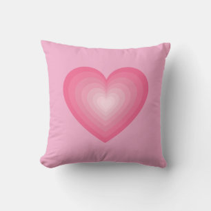 Toning Rosa Heart Design - Cute Kärlek-symbol Kudde