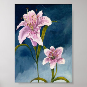 Tonis dagdrömmare Lillies Poster