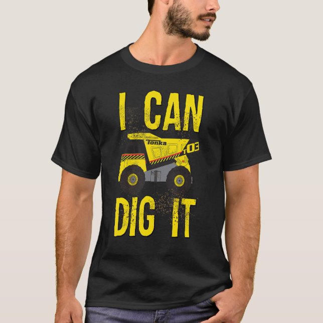 Tonka jag kan Gräva det T Shirt (Framsida)
