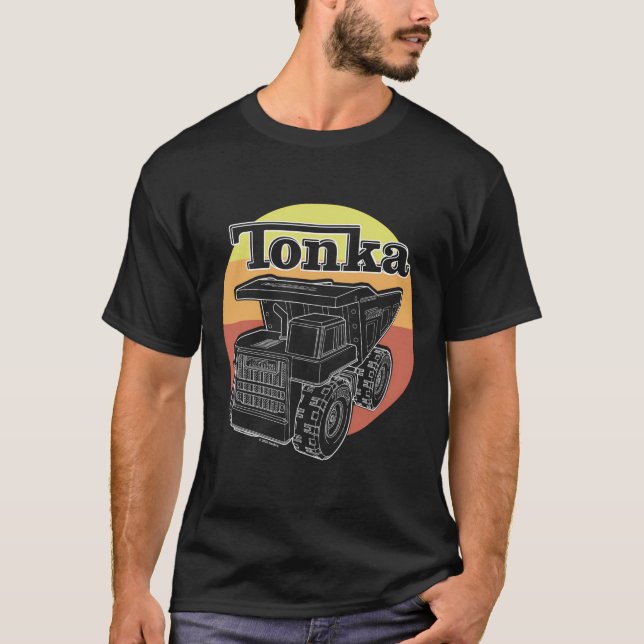 Tonka Lastbil Sunset T Shirt (Framsida)