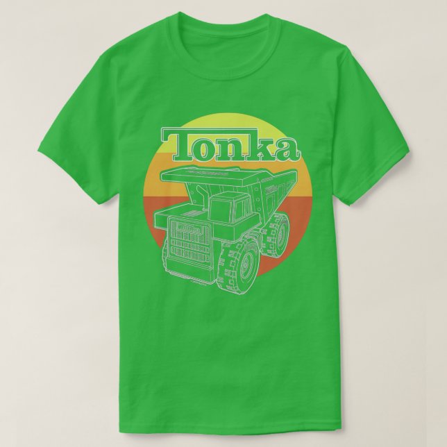 Tonka Lastbil Sunset T Shirt (Design framsida)