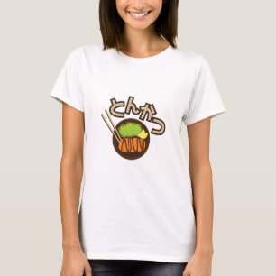 Tonkatsu (japanska) grafiklaster t shirt